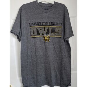 Kennesaw State Owls Men's  Size Large  Short Sleeve T-Shirt New Condition